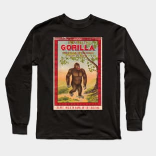 VINTAGE FIRECRACKER GORILLA MADE IN CHINA Long Sleeve T-Shirt